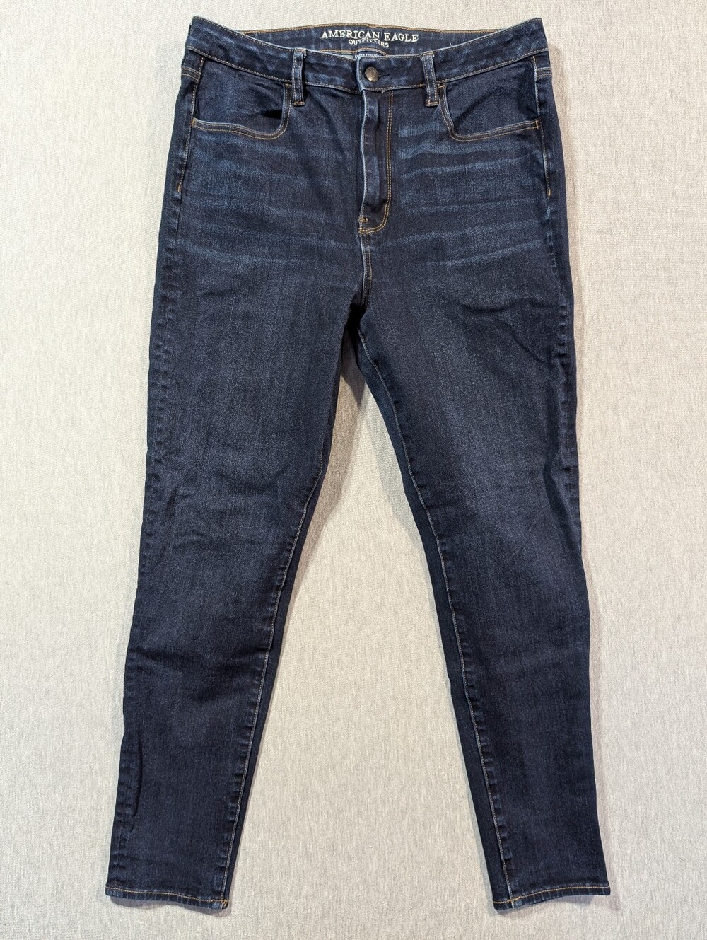 American Eagle Super Hi-Rise Jegging Jeans Women's 12R Blue
